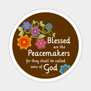 Blessed are the Peacemakers Magnet